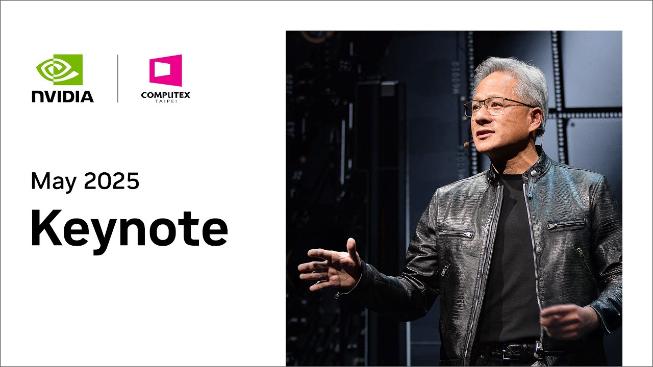 NVIDIA CEO Jensen Huang Keynote at COMPUTEX 2025 - YouTube