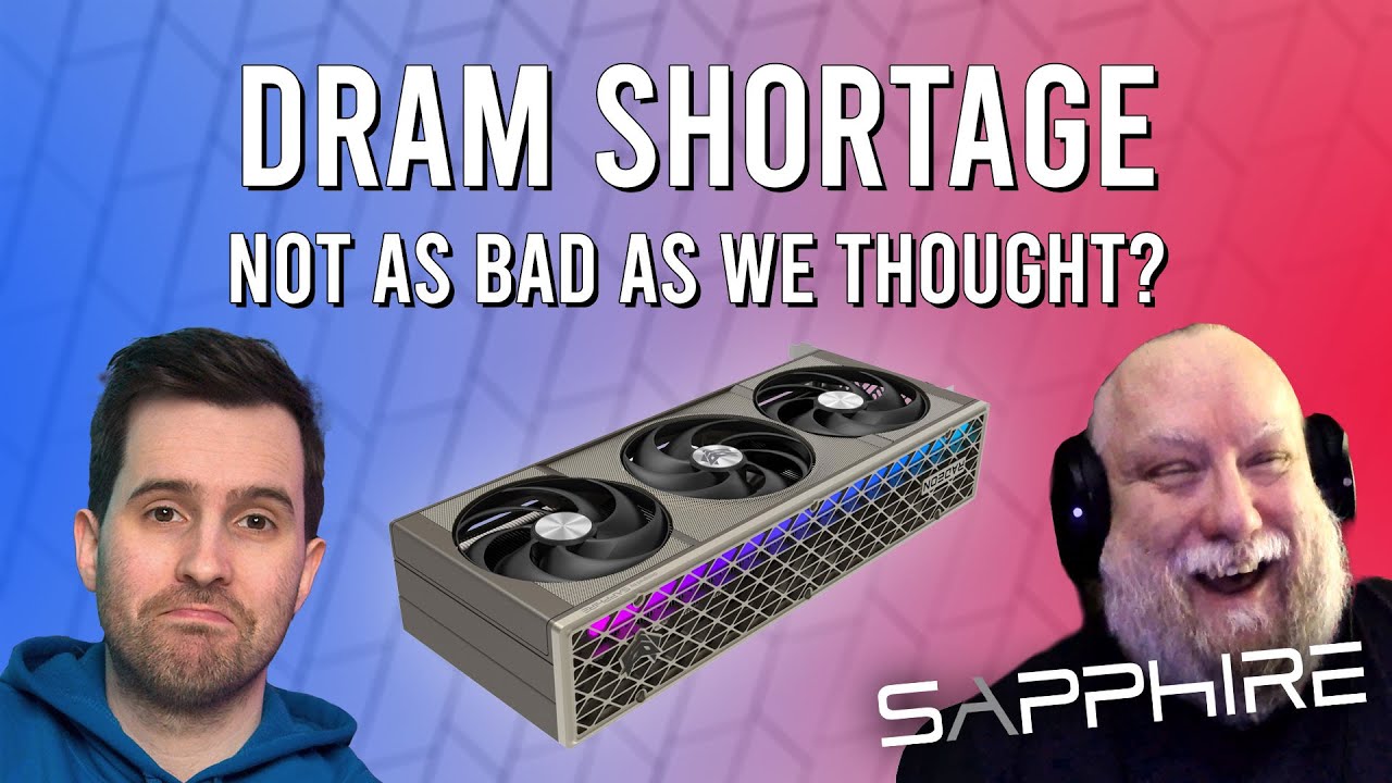 How The DRAM Crisis Will Affect Gaming GPUs (feat. Ed from Sapphire) - YouTube